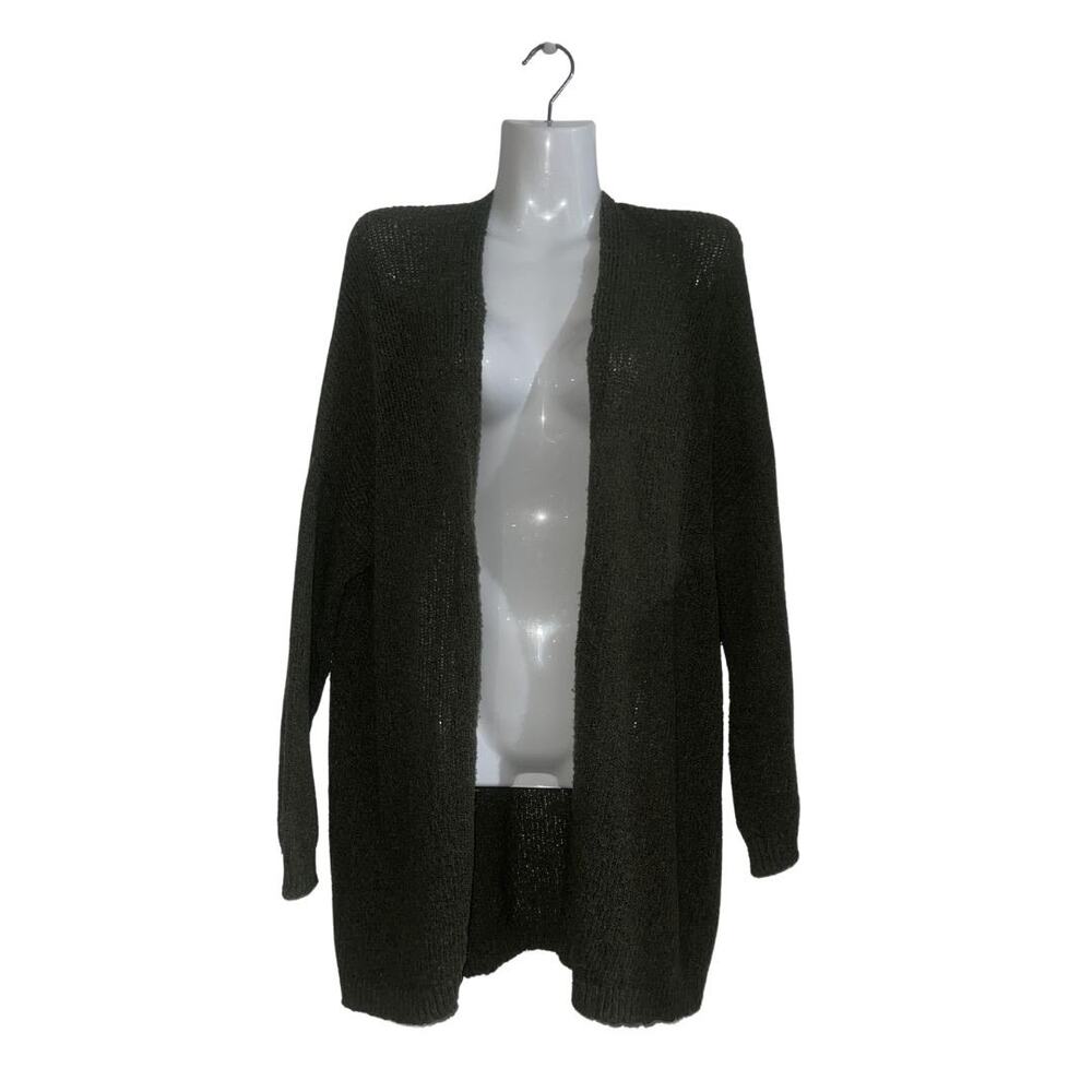 Mossimo Supply Co Open Front Knit Olive Green Cardigan SZ M Casual Streetwear